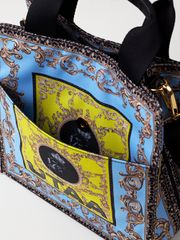 UTAA Neon Baroque Tote Bag : Sky Blue