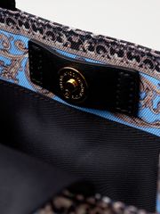 UTAA Neon Baroque Tote Bag : Sky Blue