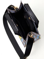 UTAA Neon Baroque Tote Bag : Sky Blue