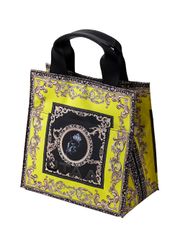 UTAA Neon Baroque Tote Bag : Yellow