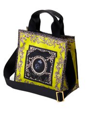 UTAA Neon Baroque Tote Bag : Yellow