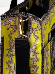 UTAA Neon Baroque Tote Bag : Yellow