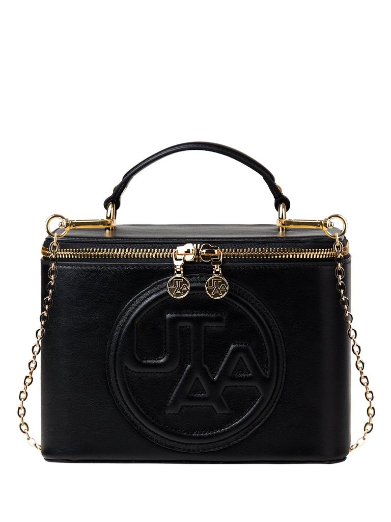 UTAA Molto Color Shade Embossing Tote Bag : Black