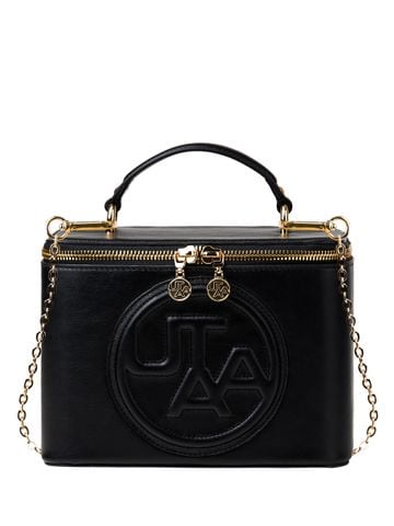 UTAA Molto Color Shade Embossing Tote Bag : Black