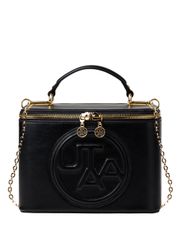 UTAA Molto Color Shade Embossing Tote Bag : Black