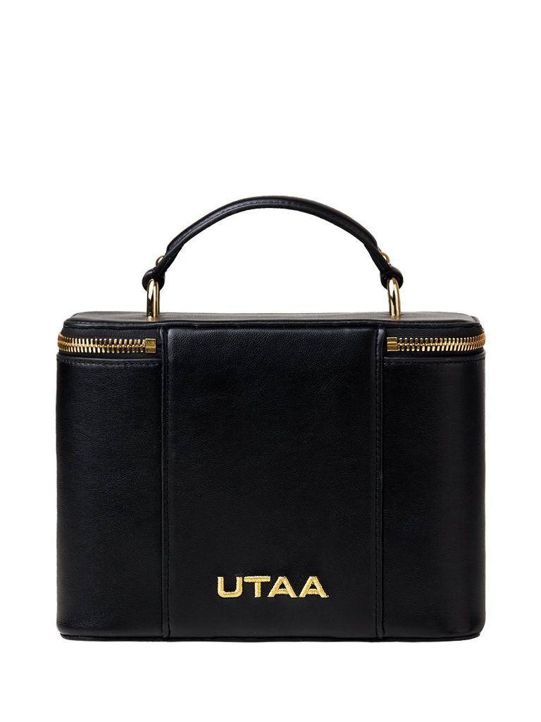 UTAA Molto Color Shade Embossing Tote Bag : Black
