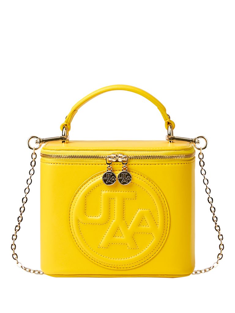 UTAA Molto Color Shade Embossing Mini Tote Bag : Yellow