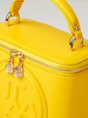 UTAA Molto Color Shade Embossing Mini Tote Bag : Yellow
