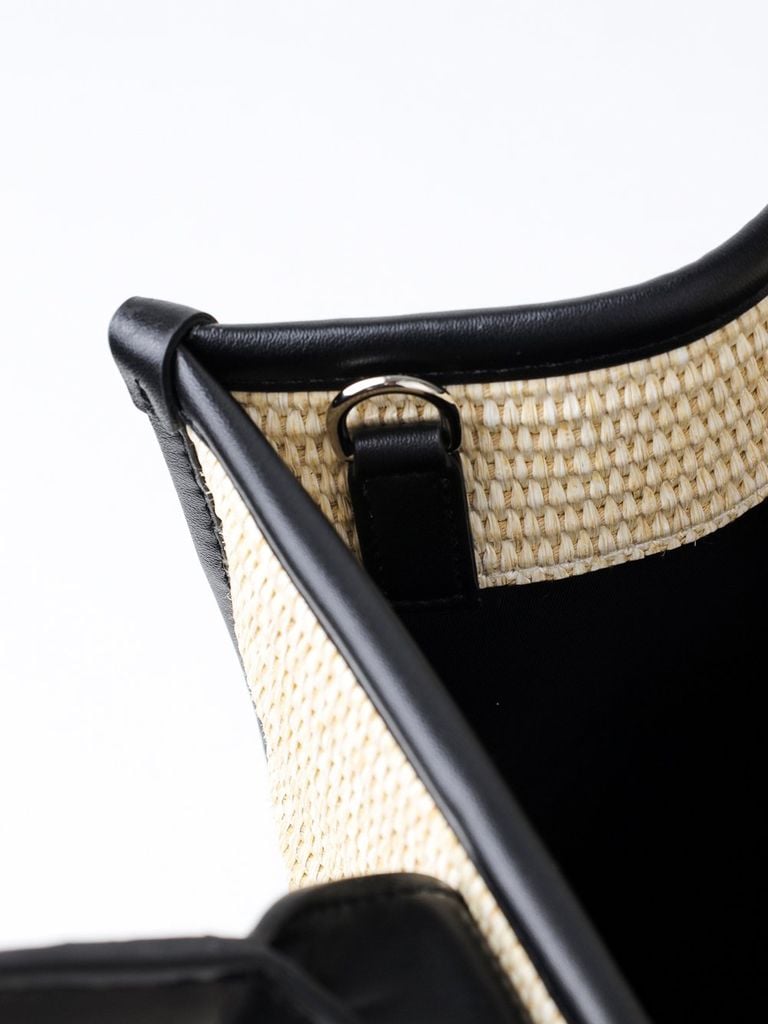 UTAA Tournesol Raffia Tote Bag : Beige