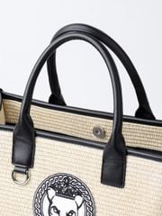 UTAA Tournesol Raffia Tote Bag : Beige