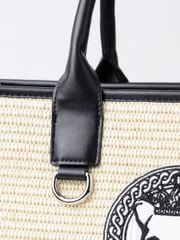 UTAA Tournesol Raffia Tote Bag : Beige