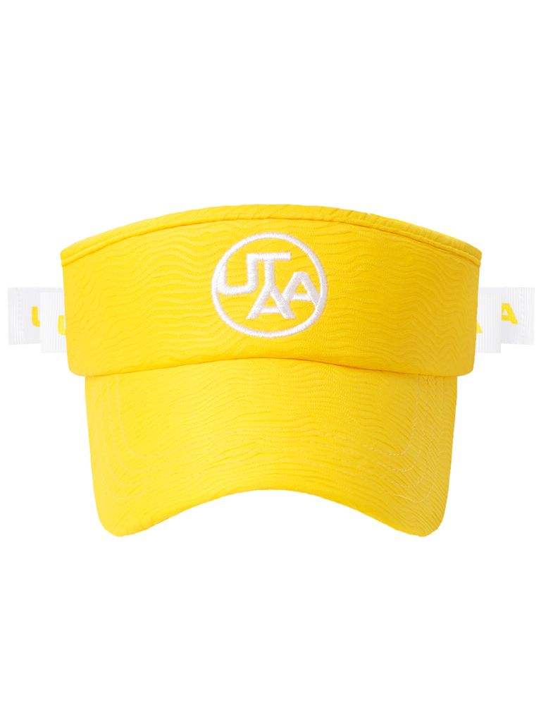 UTAA Notredame Sun Visor : Women's Yellow