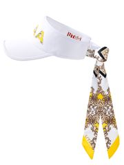 UTAA APEX Chain Baroque Frontier Ribbon Sun Visor : Women's Yellow