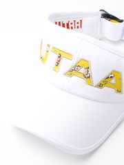 UTAA APEX Chain Baroque Frontier Ribbon Sun Visor : Women's Yellow