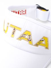 UTAA APEX Chain Baroque Frontier Ribbon Sun Visor : Women's Yellow