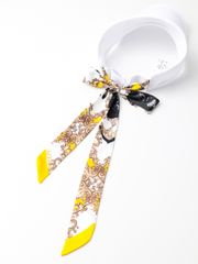 UTAA APEX Chain Baroque Frontier Ribbon Sun Visor : Women's Yellow