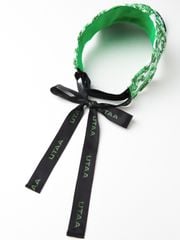 UTAA Sequence Baroque Graphic Tie Sun Visor : Women's Green