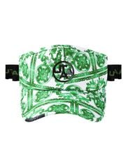 UTAA Sequence Baroque Graphic Tie Sun Visor : Women's Green