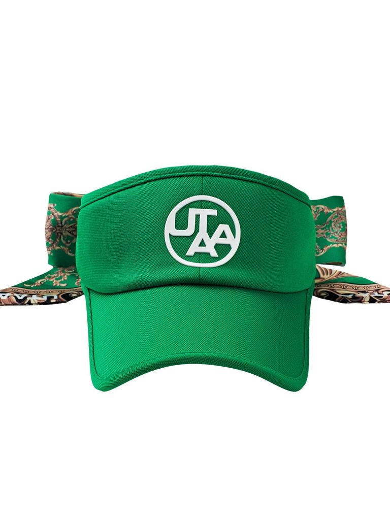 UTAA Olympus Neon Baroque Tie Visor : Green