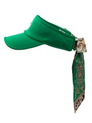 UTAA Olympus Neon Baroque Tie Visor : Green