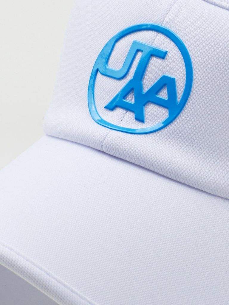 UTAA Olympus Neon Baroque Tie Visor : White