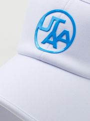UTAA Olympus Neon Baroque Tie Visor : White