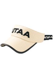 UTAA Summit Raffia Sun Visor : Ivory