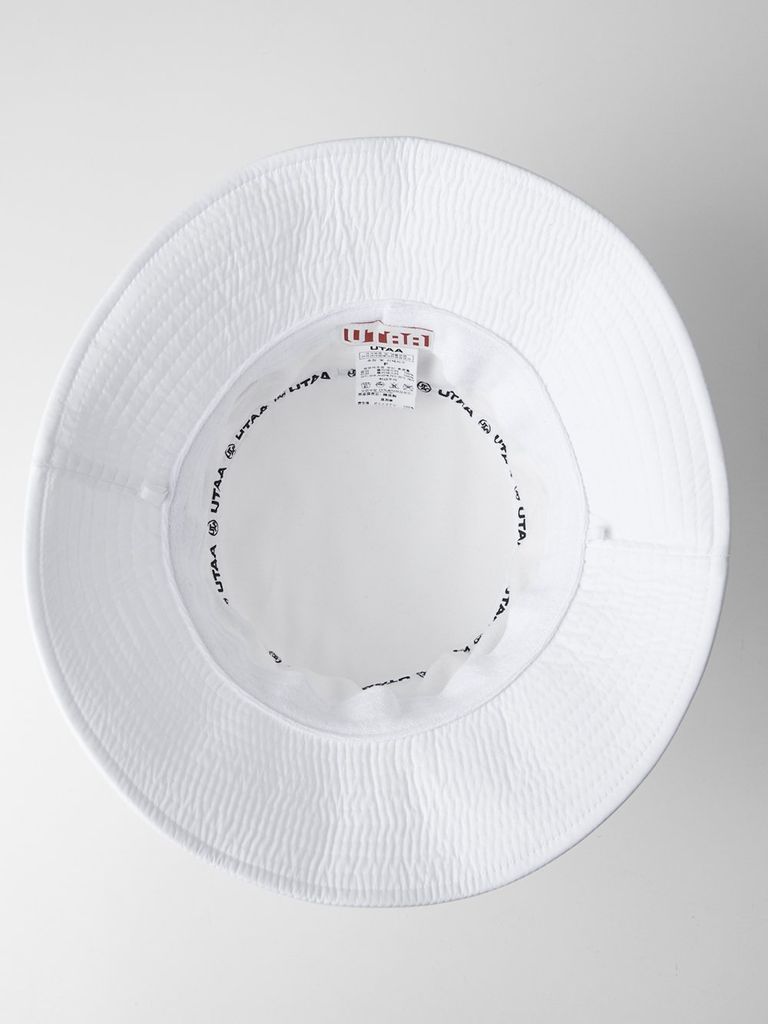 UTAA Basic Fit Logo Bucket Hat : White