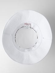 UTAA Basic Fit Logo Bucket Hat : White