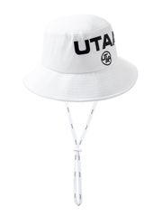UTAA Basic Fit Logo Bucket Hat : White