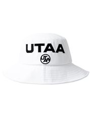 UTAA Basic Fit Logo Bucket Hat : White