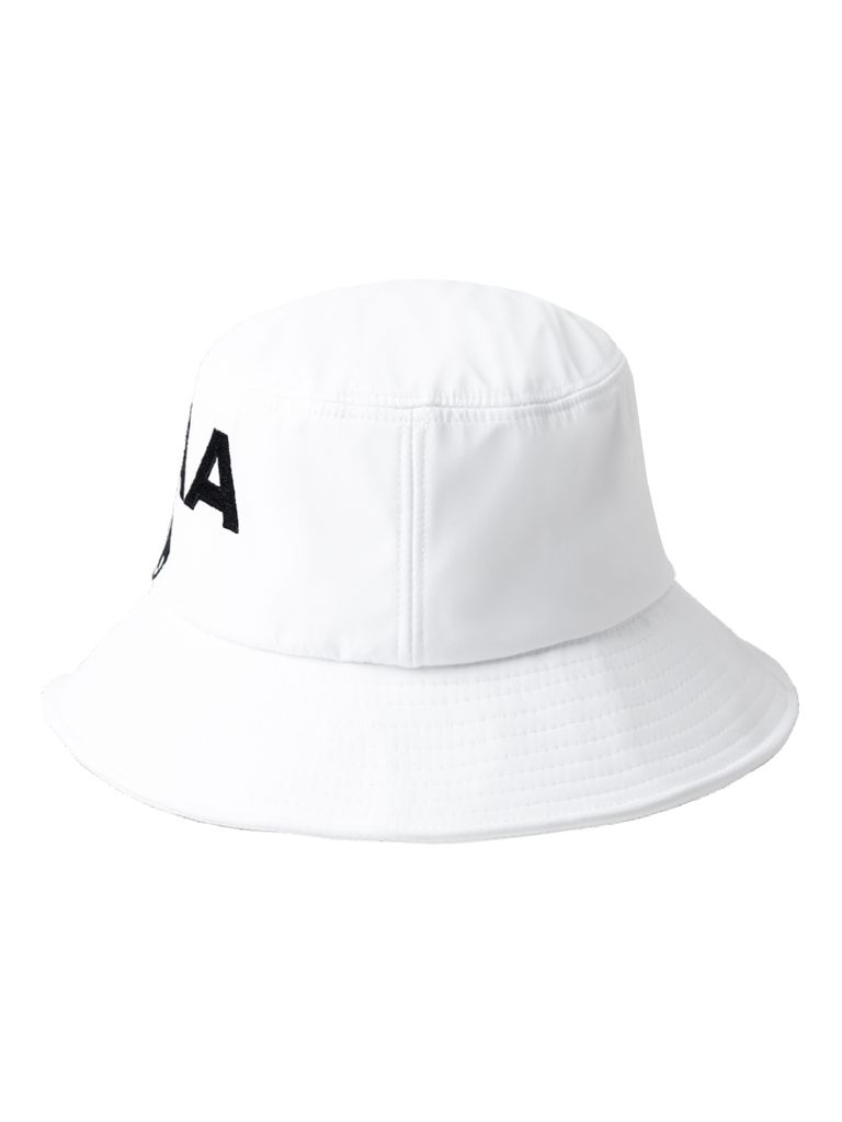 UTAA Basic Fit Logo Bucket Hat : White