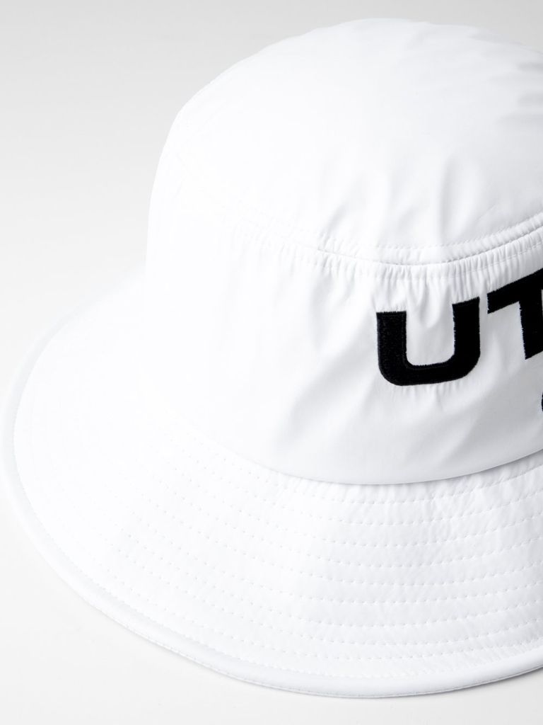 UTAA Basic Fit Logo Bucket Hat : White