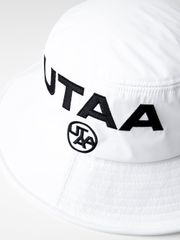 UTAA Basic Fit Logo Bucket Hat : White