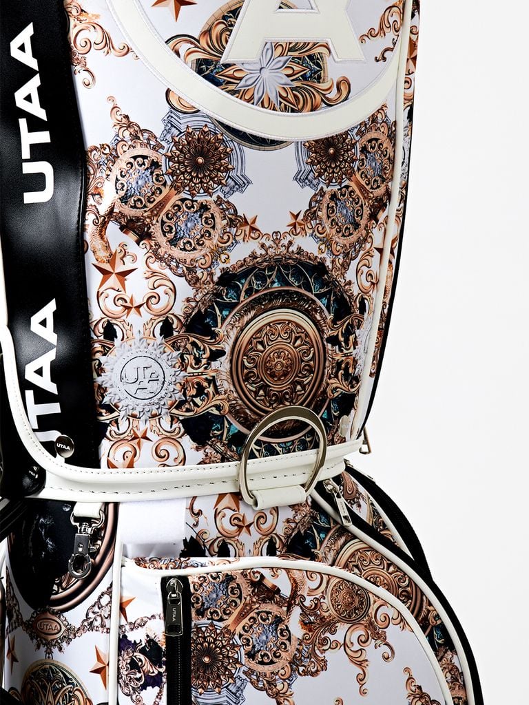 UTAA Lightmare Skid Caddie bag : White
