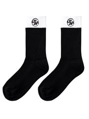 UTAA Symbol Color Socks : Women's Black