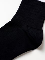 UTAA Symbol Color Socks : Women's Black