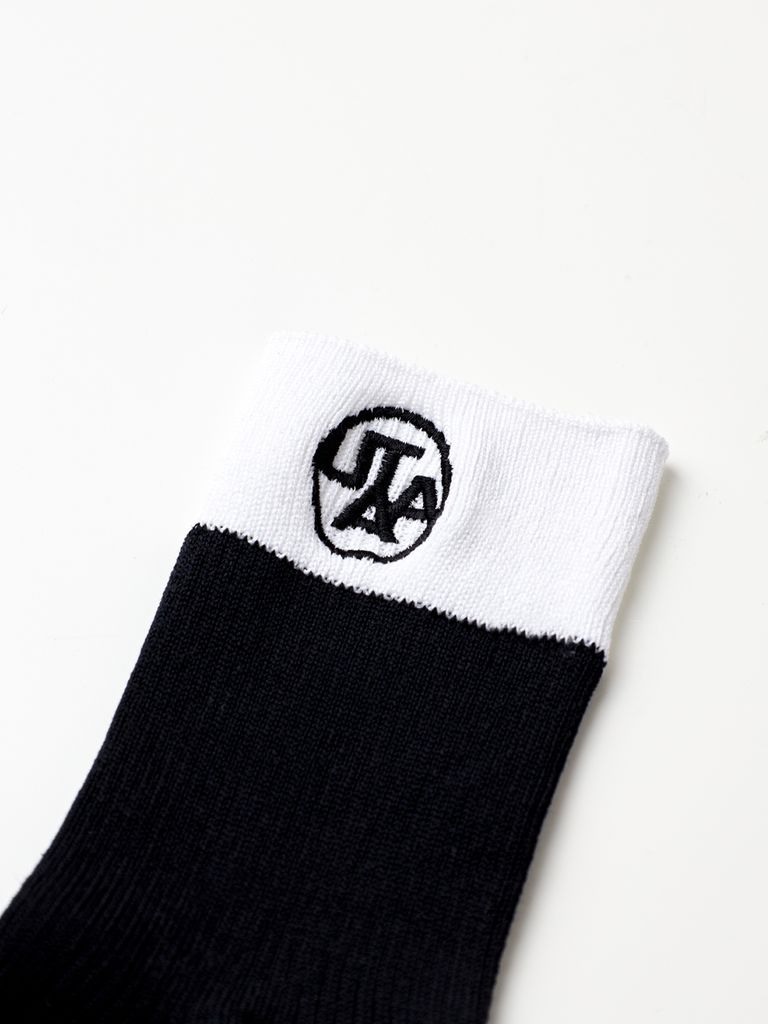 UTAA Symbol Color Socks : Women's Black
