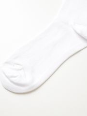 UTAA Symbol Color Socks : Women's White
