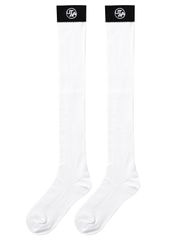 UTAA Symbol Color Knee Socks : Women's White