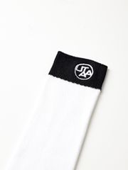 UTAA Symbol Color Knee Socks : Women's White