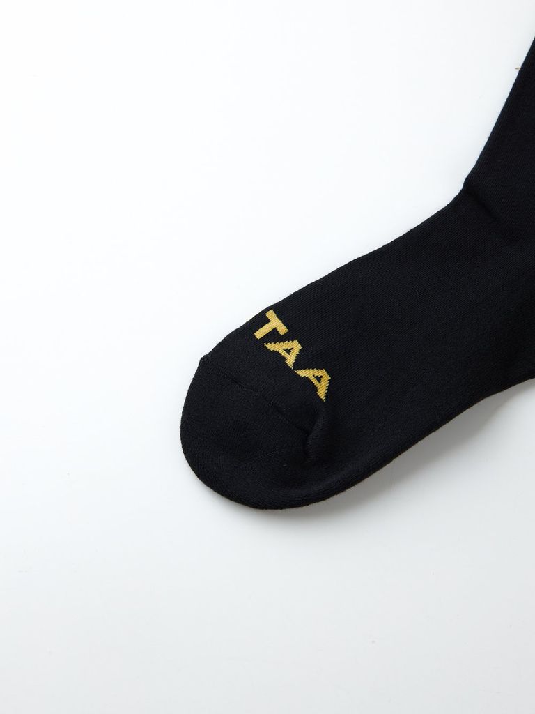 UTAA Crown Panther Basic Knee Socks : Women's Black