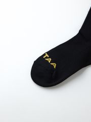 UTAA Crown Panther Basic Knee Socks : Women's Black