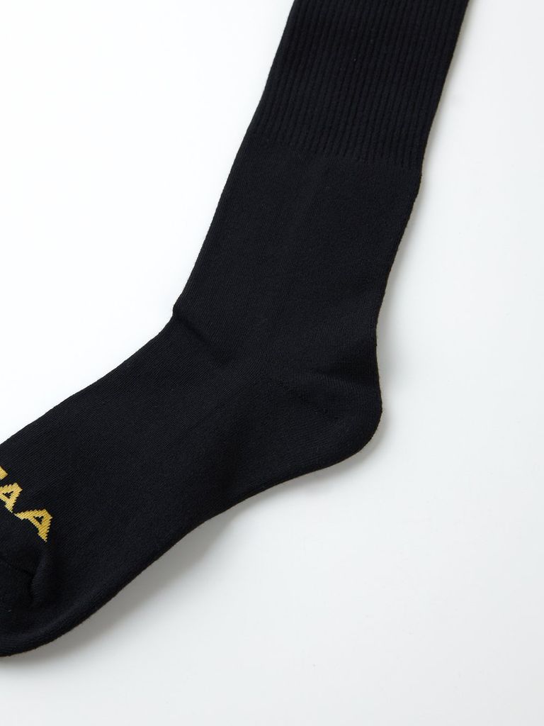 UTAA Crown Panther Basic Knee Socks : Women's Black