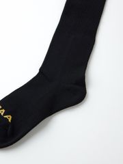 UTAA Crown Panther Basic Knee Socks : Women's Black