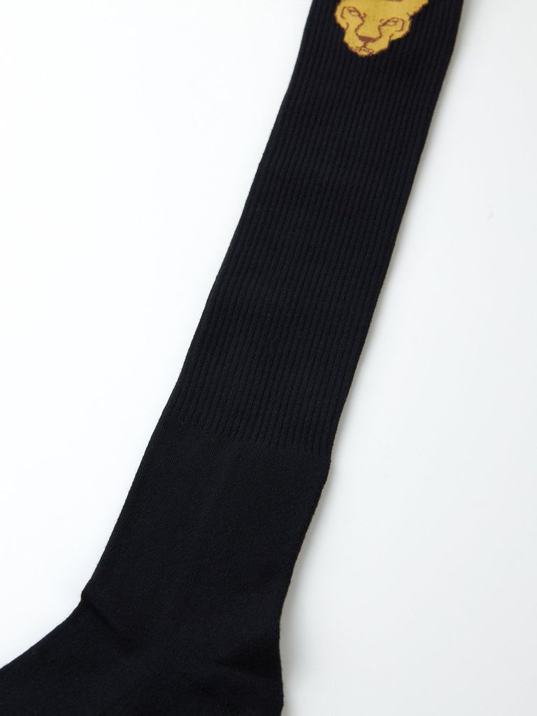 UTAA Crown Panther Basic Knee Socks : Women's Black