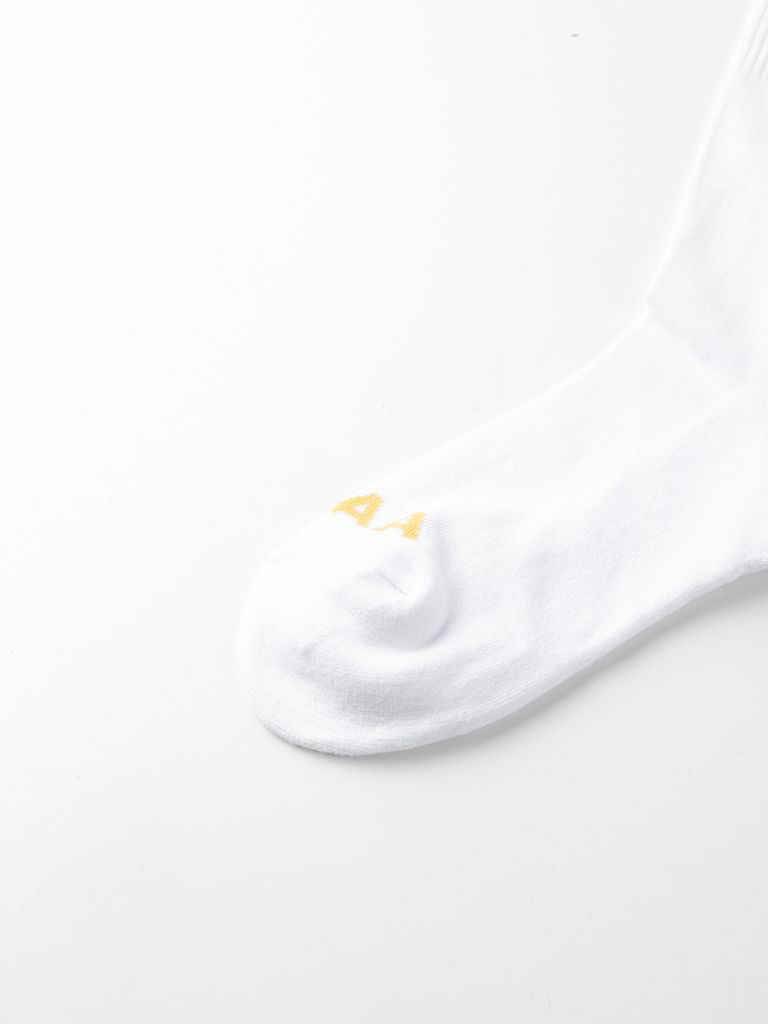 UTAA Crown Panther Basic Knee Socks : Women's White