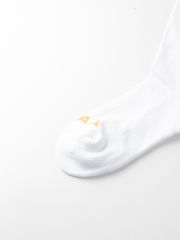 UTAA Crown Panther Basic Knee Socks : Women's White