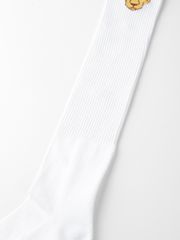 UTAA Crown Panther Basic Knee Socks : Women's White