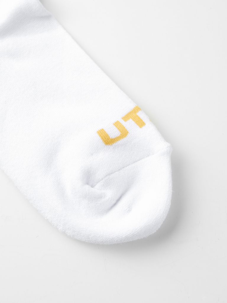 UTAA Crown Panther Basic Knee Socks : Women's White